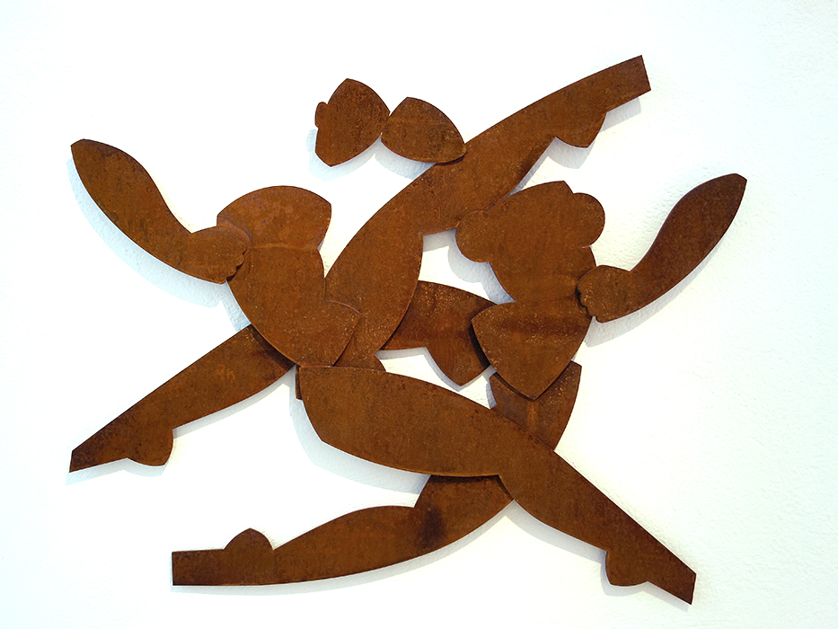 es duftet nach Moos und Morgentau, Stahlrelief